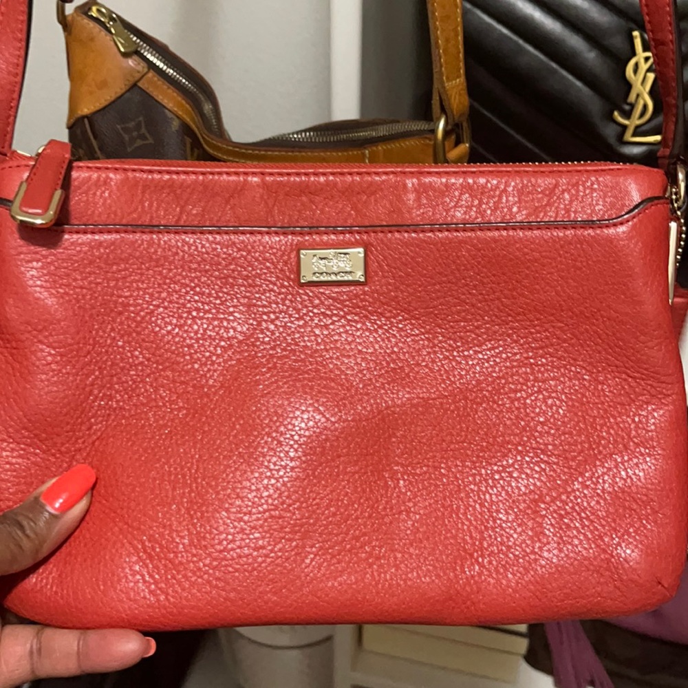 Coach leather crossbody